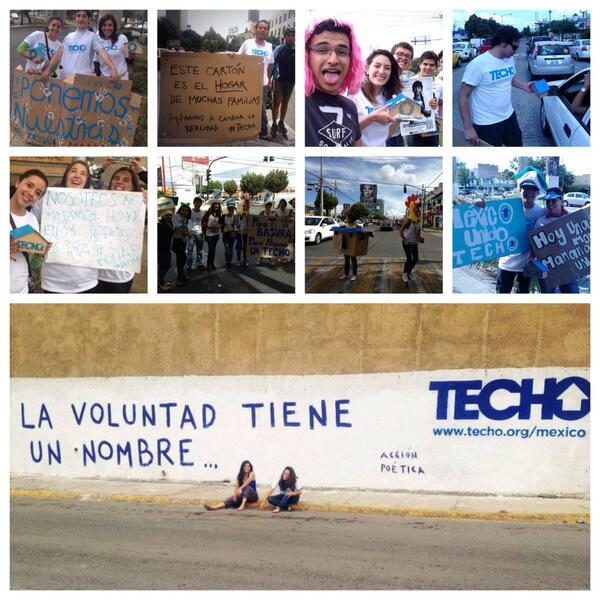 TECHOmx's tweet photo. 3 intensos días de compartir en las calles nuestra convicción por un mundo justo y sin pobreza. Techeros: GRACIAS. http://t.co/1ornZdUkO8
