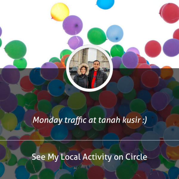 Monday traffic at tanah kusir :)... shared via <a href="/CircleApp/">Circle</a>