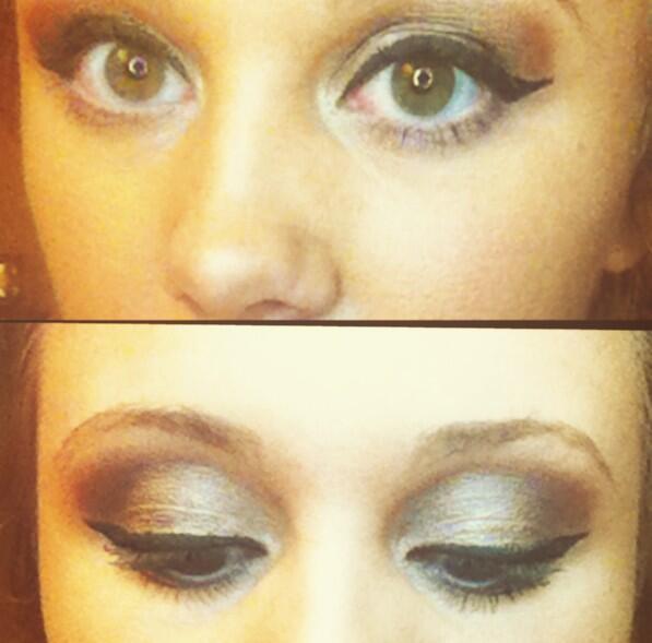 Inno0x's tweet image. #CateyeMakeup  
#smokeyeye
