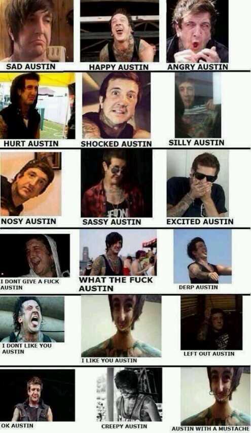 AVSTlN's tweet image. The many faces of Austin Carlile.