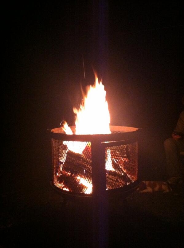 This is the life isn't it? #Friends #NorthernMN #bonfire