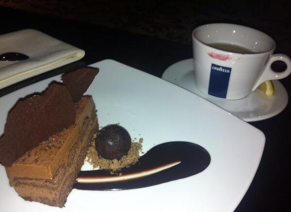 Ashaa8's tweet image. #Solvang  #Root246, your #Chocolate Tiramisu is AMAZING...