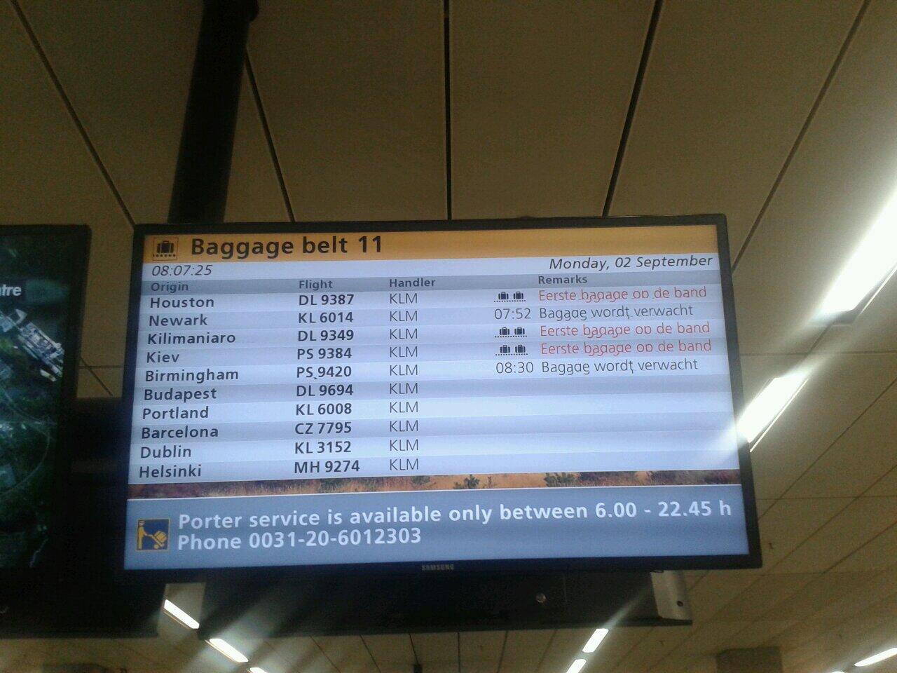 Klm sale baggage compensation