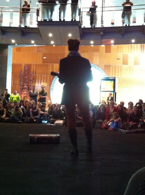 J_Murr's tweet photo. @amandapalmer thank you for an AMAZING afternoon/evening or ninja madness! #AFPwellington http://t.co/XmbjTOaR4J