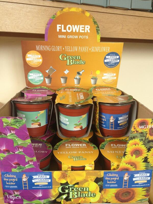 CIPP_UK's tweet image. As part of our #npw13 celebrations staff have been given pot plants to nurture #feedyourknowledge