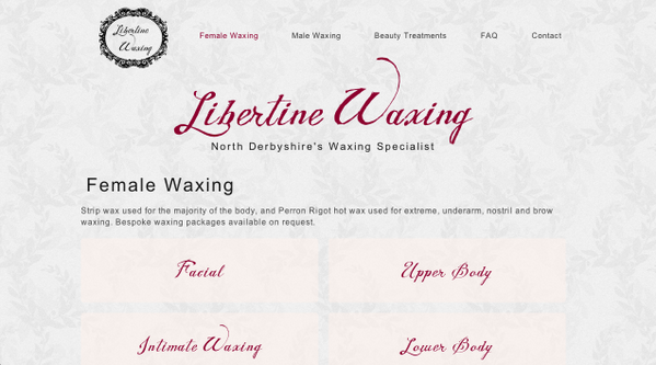 New Libertine #Waxing #Website up and running. Have a gander.. goo.gl/WfZ5o9 #Sheffield #WebDesign #RWD