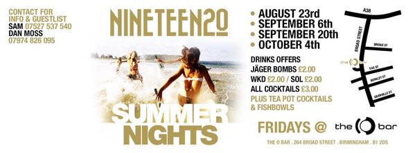 _nineteen20's tweet image. Line up announced : TOMOLA PEARSON, SHAUN PHILPOTTS AND KARL PROTEGE ! 
This Friday at Obar Broadstreet

Nineteen20