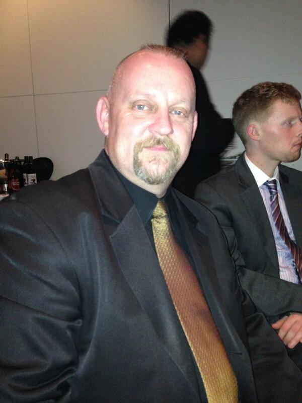 JJ Liston trophy night! El Presidente is enjoying a few!