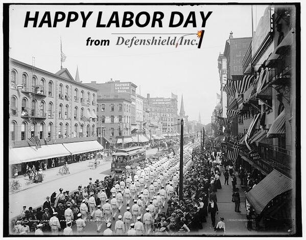 Defenshield's tweet image. Defenshield would like to wish everyone a safe and happy Labor Day!