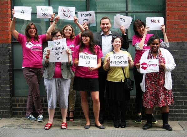 mencap_charity's tweet photo. @Mark_HJGrainger Hi Mark,thx for taking part in #LDWeek13&raising the profile of learningdisability-we appreciate it! http://t.co/SKVtZJrhws