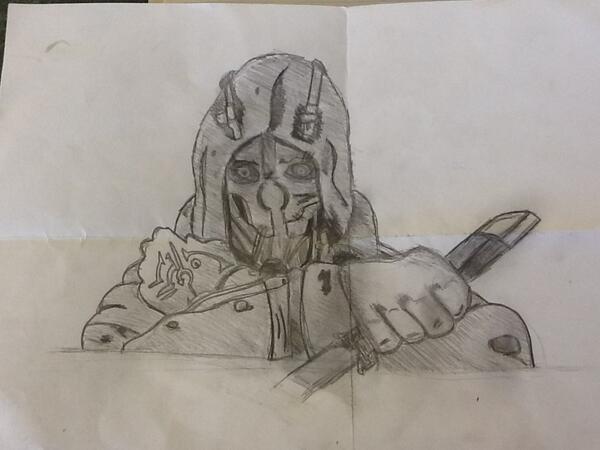 FraKshaD's tweet photo. @dishonored my corvo drawing, you like?? http://t.co/z5UwcwacqQ