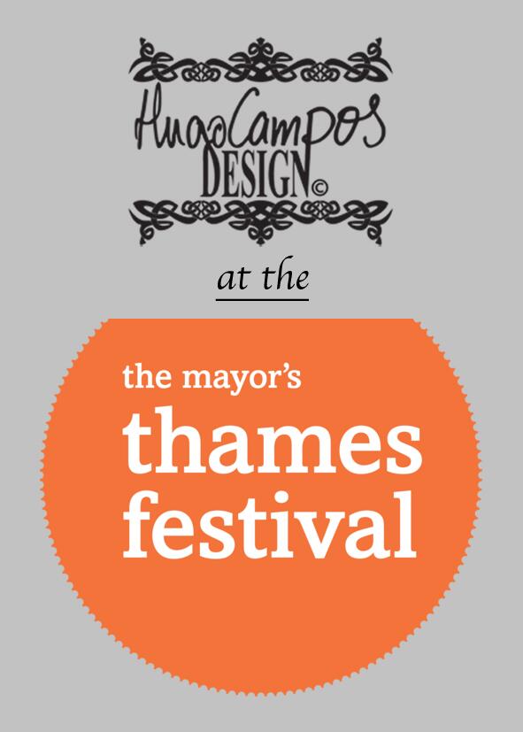 Join me this next weekend, of 7th and 8th September, on the The Mayor's Thames Festival.