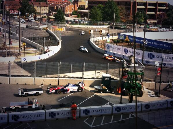 <a href="/GPofBaltimore/">GP of Baltimore</a> <a href="/GrahamRahal/">Graham Rahal</a> <a href="/IndyCar/">NTT INDYCAR SERIES</a> Nice view from the Warehouse at Camden Yards