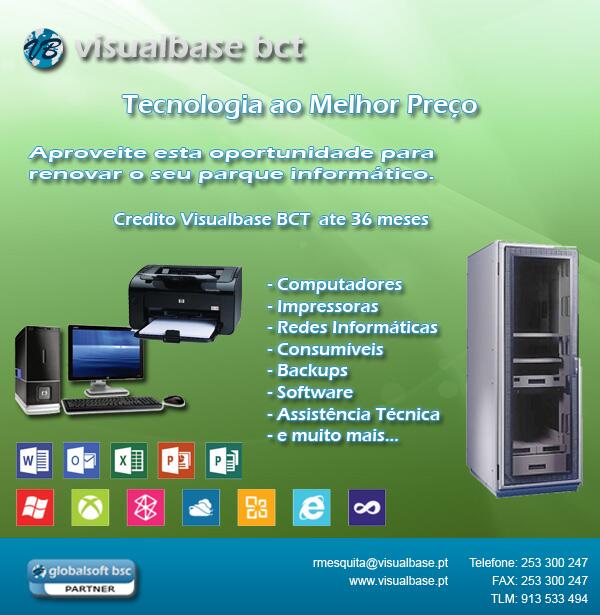 visualbase's tweet image. Não perca esta oportunidade de actualizar o parque informático da sua Freguesia.