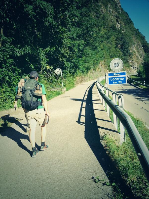 Transalpina200's tweet photo. Fast geschafft! Nicht die allerschönsten #Wanderwege bis @asconalocarno. http://t.co/UENL1Rh3eA