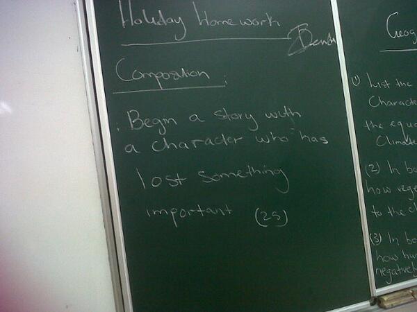 natproctor's tweet photo. @KnottZoey that's the homework ;) http://t.co/DcHIOl39j4