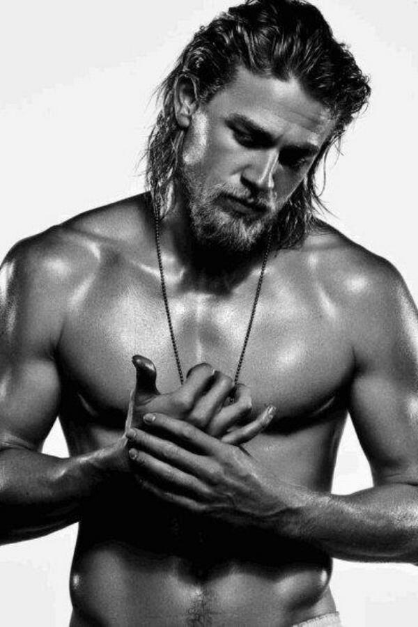 Lozzyt85's tweet photo. Charlie Hunman as Christian Grey = happy Loz....! http://t.co/b5KCkME79f