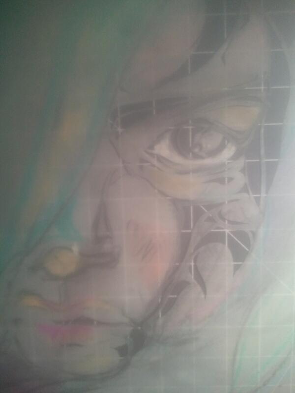 morstencilart's tweet photo. Trying some extra layers and more color for this one, more to be revealed soon workin in that #stencilgame http://t.co/fNf5WKik4t