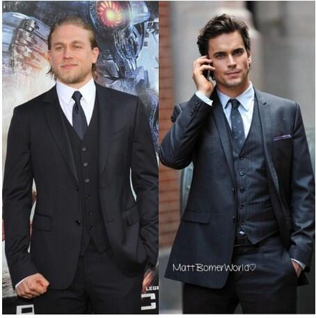 rt Charlie Hunnam
fav Matt Bomer #ChristianGrey