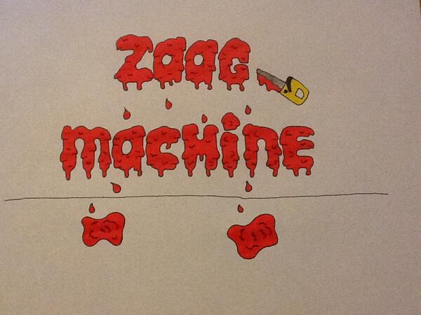 GameMeneer's tweet photo. #ZAAGMACHINE fan-art gemaakt door Lieke, dankjewel <3 http://t.co/n9eXdEGH07