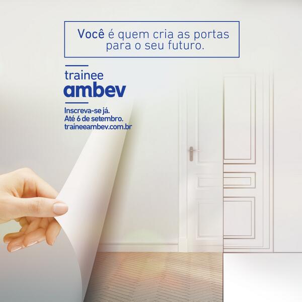 TraineeAmbev's tweet photo. Amplie seus horizontes e aproveite as oportunidades. #TraineeAmbev http://t.co/xxVAS2Hs7f