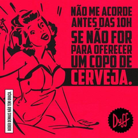 Cerveja Duff Brasil tweet media