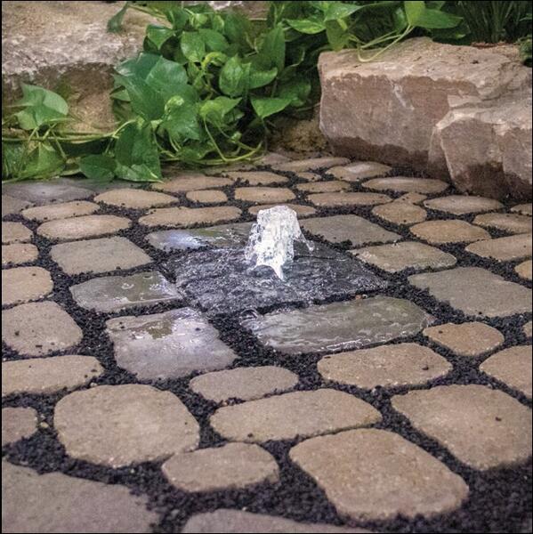 HendryAssociate's tweet image. Aquascape's new Paver Bubbler kits.