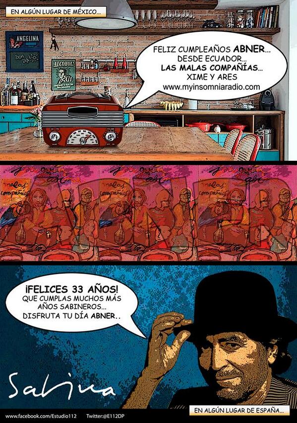 Entregallosy's tweet photo. Feliz cumpleaños @SantoGuerrero_ un abrazo a la dstancia compadre. pasa por el programa hoy. http://t.co/xE1qUck2e8