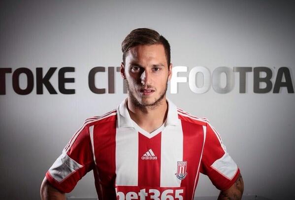 LTransferNews's tweet photo. OFFICIAL: Marko Aurnatovic signs for Stoke City on a undisclosed fee from Werder Bremen on a 4 year deal. #SCFC http://t.co/hO6OBUrFrd