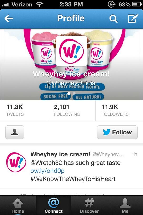 beyond_genetics's tweet photo. Rt if you'd love to get your hands on this delicious high in protein icecream!!! @WheyheyOfficial http://t.co/4oyTESGPSO