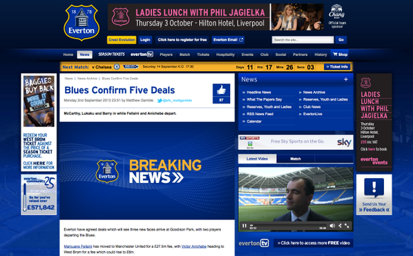 1 RT <a href="/UtdIndonesia/">@</a>: Kepindahan Fellaini telah dikonfirmasi situs resmi <a href="/Everton/">Everton</a>