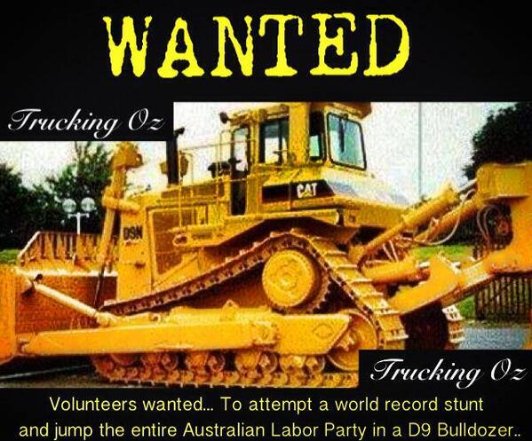 Truckies have the right idea!