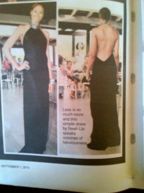 neahlis's tweet photo. WHAT SHE'LL WEAR... MJW GINA HAGITAY IN NEAHLIS! Get a Copy Of the Sunday Gleaner and See more of her Wardrobe:) http://t.co/au0RoivvuB