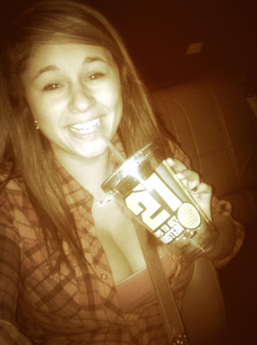 school tomorrow and yes this cup says "21 ways to get wasted" hahahha (; http://t.co/VtG4UWwFEa<a href="/tag/cecprob"class="tags"><span>#cecprob</span></a>