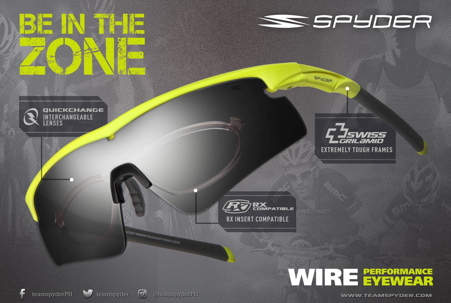 Spyder Philippines on X: have you seen the Spyder Wire? get the Neon  Yellow model and we are sure that you'll stand out! #teamspyder   / X
