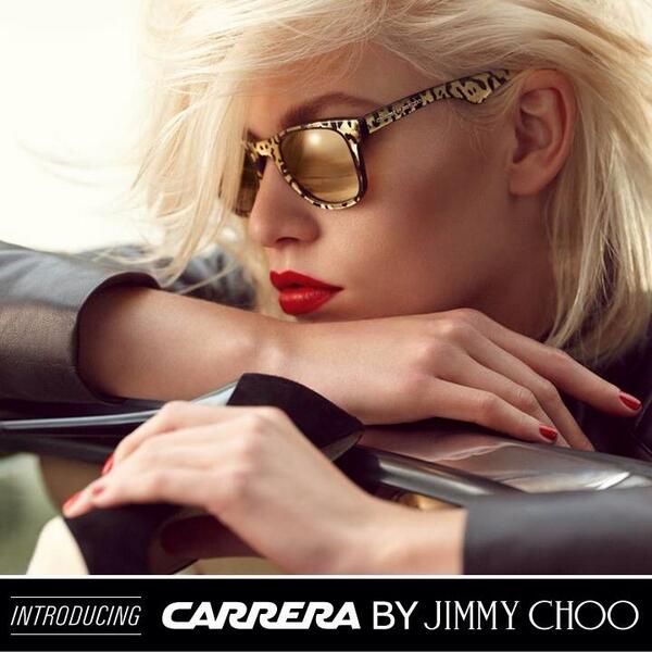 FatimaCanto's tweet photo. I ❤ Carrera By Jimmy Choo. 😍😎 http://t.co/824wS2sqbU