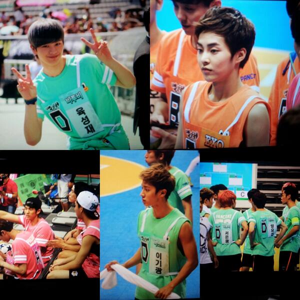 [PICS] Official: Idol Sports Championship - Captain Dujun  Gikwang  ©MBCnest