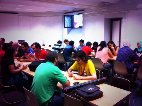 essir2013's tweet photo. Group Activity Room 2 with Liadh Kelly #essirgranada http://t.co/qhe4nFtnLl