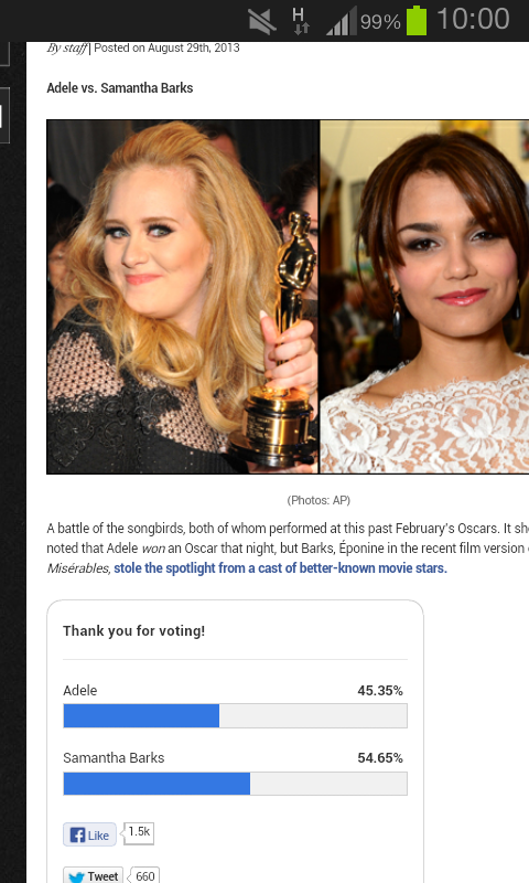 SamBarksSprout7's tweet photo. Yaaaay sam is winning sprouts. Keep on voting.  @SamanthaBarks love you xxxx http://t.co/t7tS71mkB2