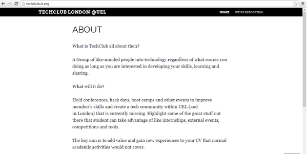 TechClubLondon's tweet image. Cleanup and new looking happening...