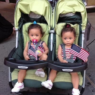 BankofAmerica's tweet photo. RT or use #troopthanks &amp; we’ll donate to #military nonprofits. These #adorable girls shared their own message. http://t.co/FAS6BxKEuW