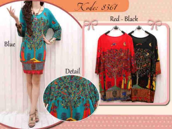 NextOnShop's tweet image. 8361 India blouse IDR 65rb