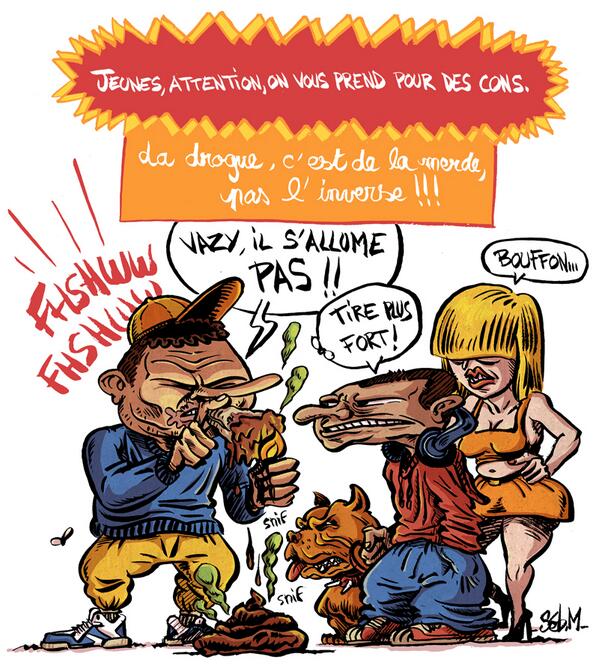 La drogue c'est mal, m'voyez.