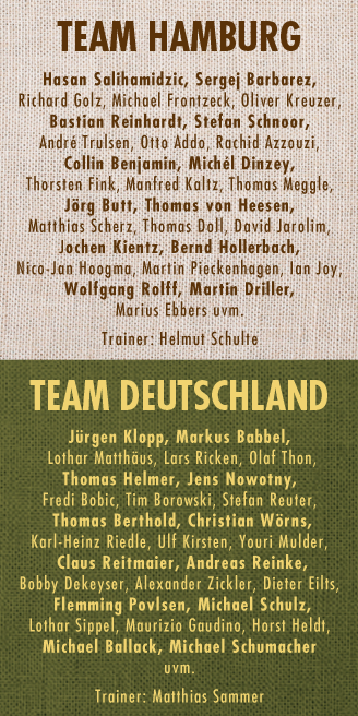 "Tag der Legenden" am 08.09. am Millerntor. 
Alle Infos: tagderlegenden.de