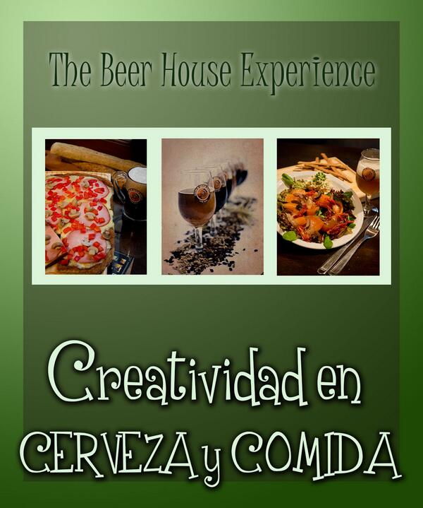 #TheBeerHouseExperience creatividad en cervezas y comida!