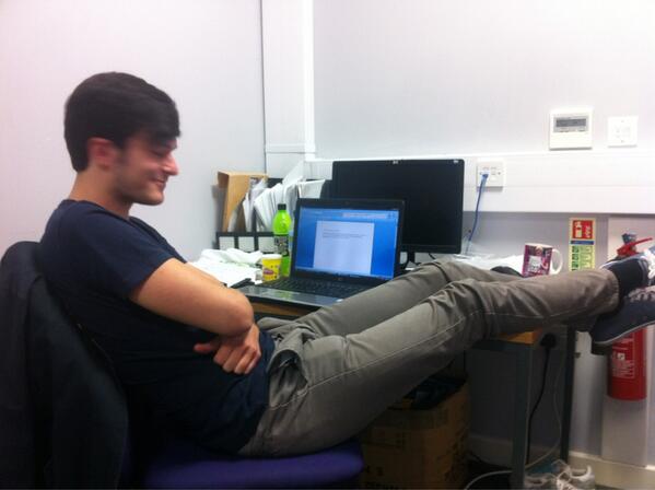 noonan86's tweet photo. @DanTSJohnson hard day in the office http://t.co/CThFPY3nIr
