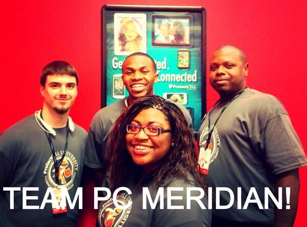 PC_University's tweet image. #shoutout to some of our Wireless Advantage Meridian PCU scholars representing!