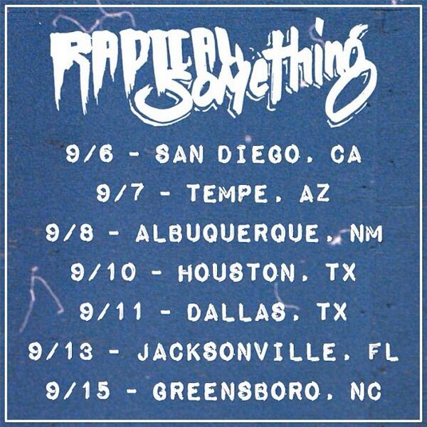 Radical Something Announce First Dates of the Ride It Out Tour Highlight Magazine