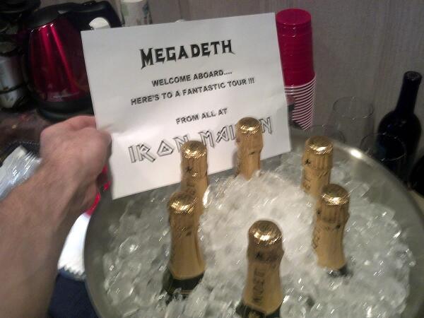 iron maiden megadeth 2013 gift