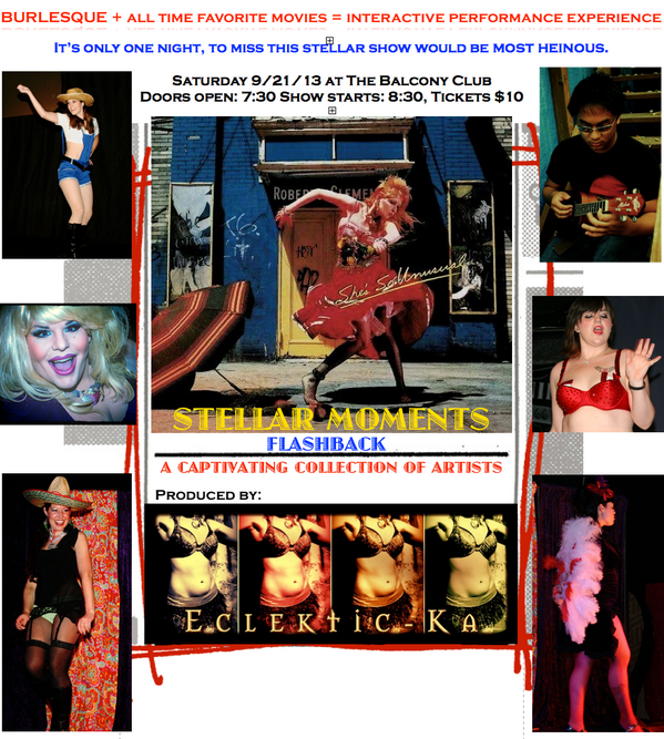 ECLEKTICKA's tweet photo. To miss the stellar show will be most heinous! http://t.co/E7YfUf7nTb